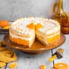 Käse-Sahne-Torte mit Mandarinen Käse-Sahne-Torte mit Mandarinen