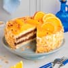 Orangentorte mit Schokoladenmousse Orangentorte mit Schokoladenmousse