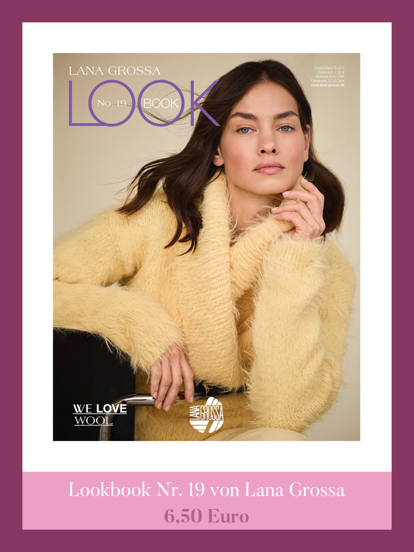 Lookbook Nr. 19 von Lana Grossa Lana Grossa Lookbook Nr. 19