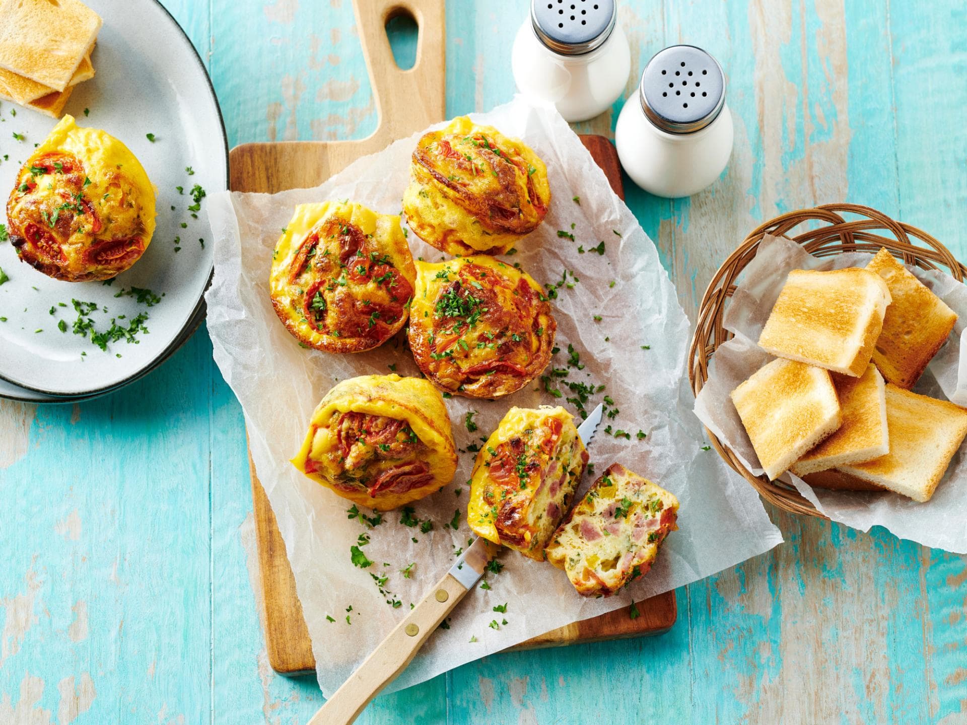 Rührei-Muffins Rührei-Muffins