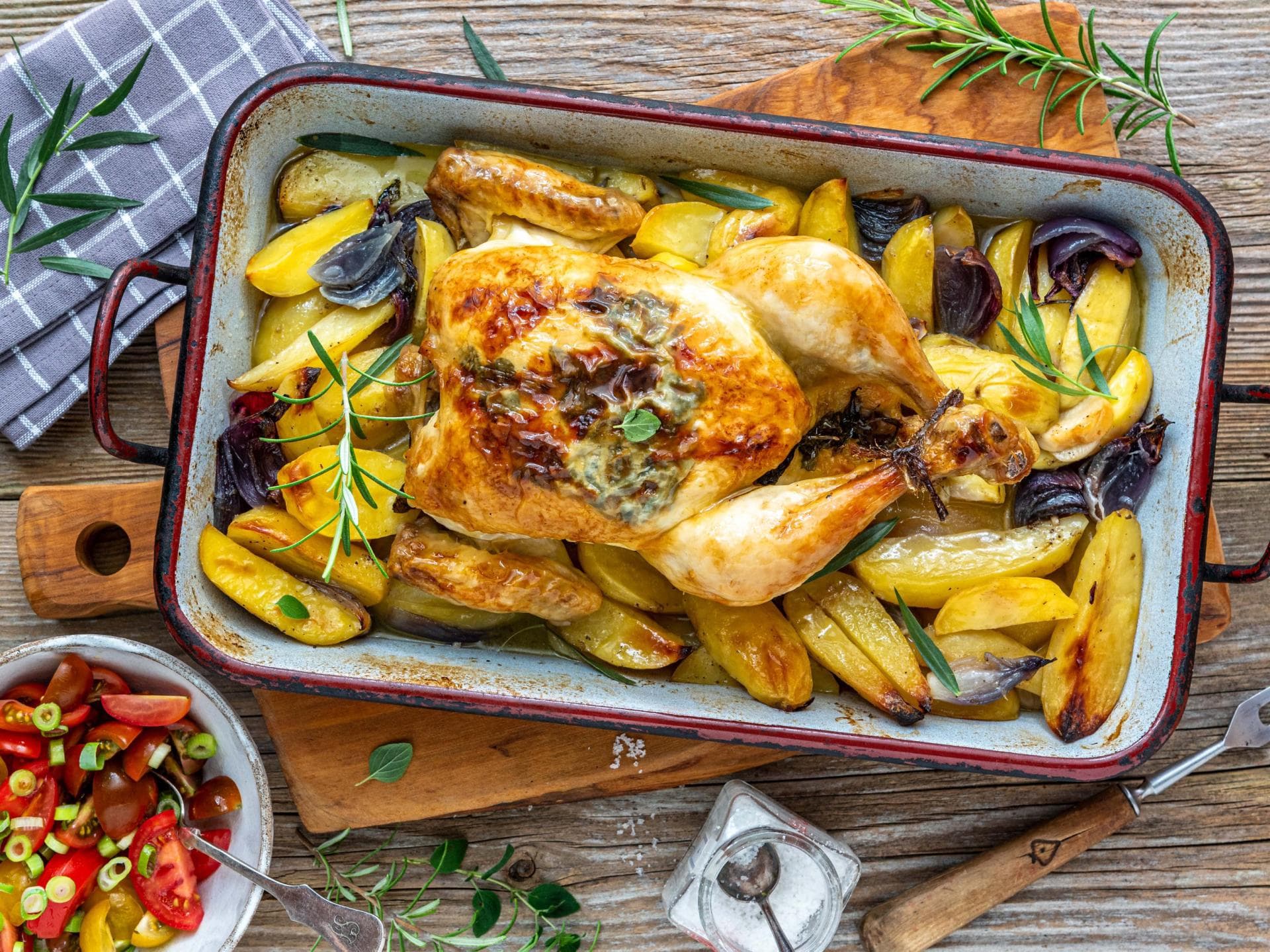 Kräuterhähnchen Kräuterhähnchen