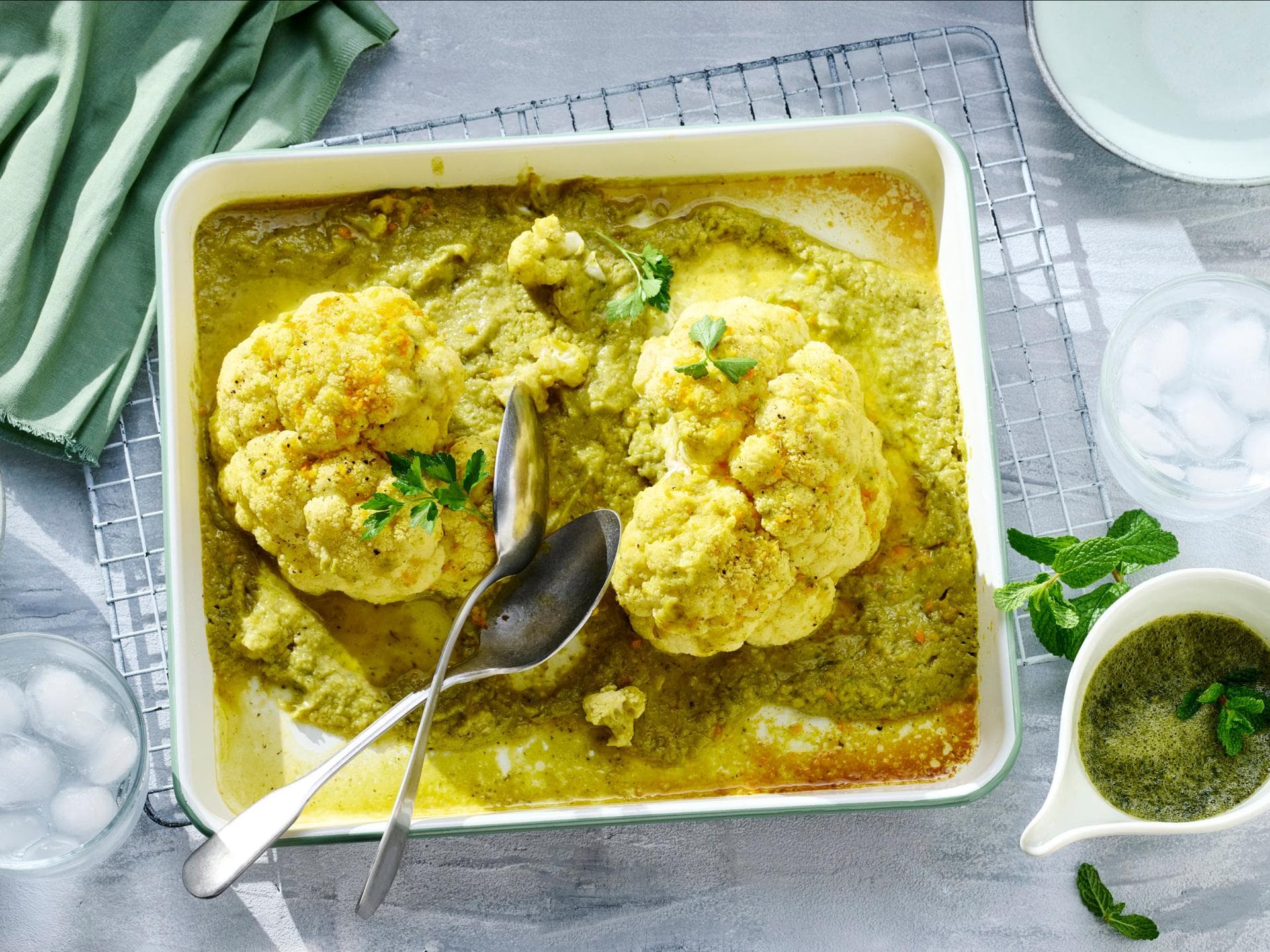 Gebackener Blumenkohl Gebackener Blumenkohl