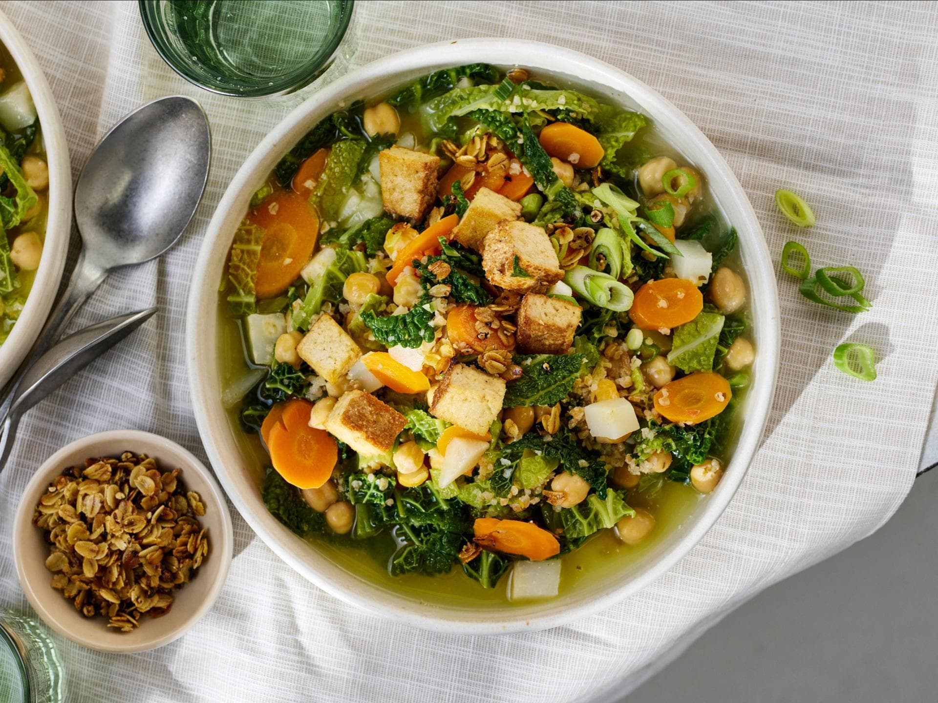 Gemüseeintopf mit Tofu Gemüseeintopf mit Tofu