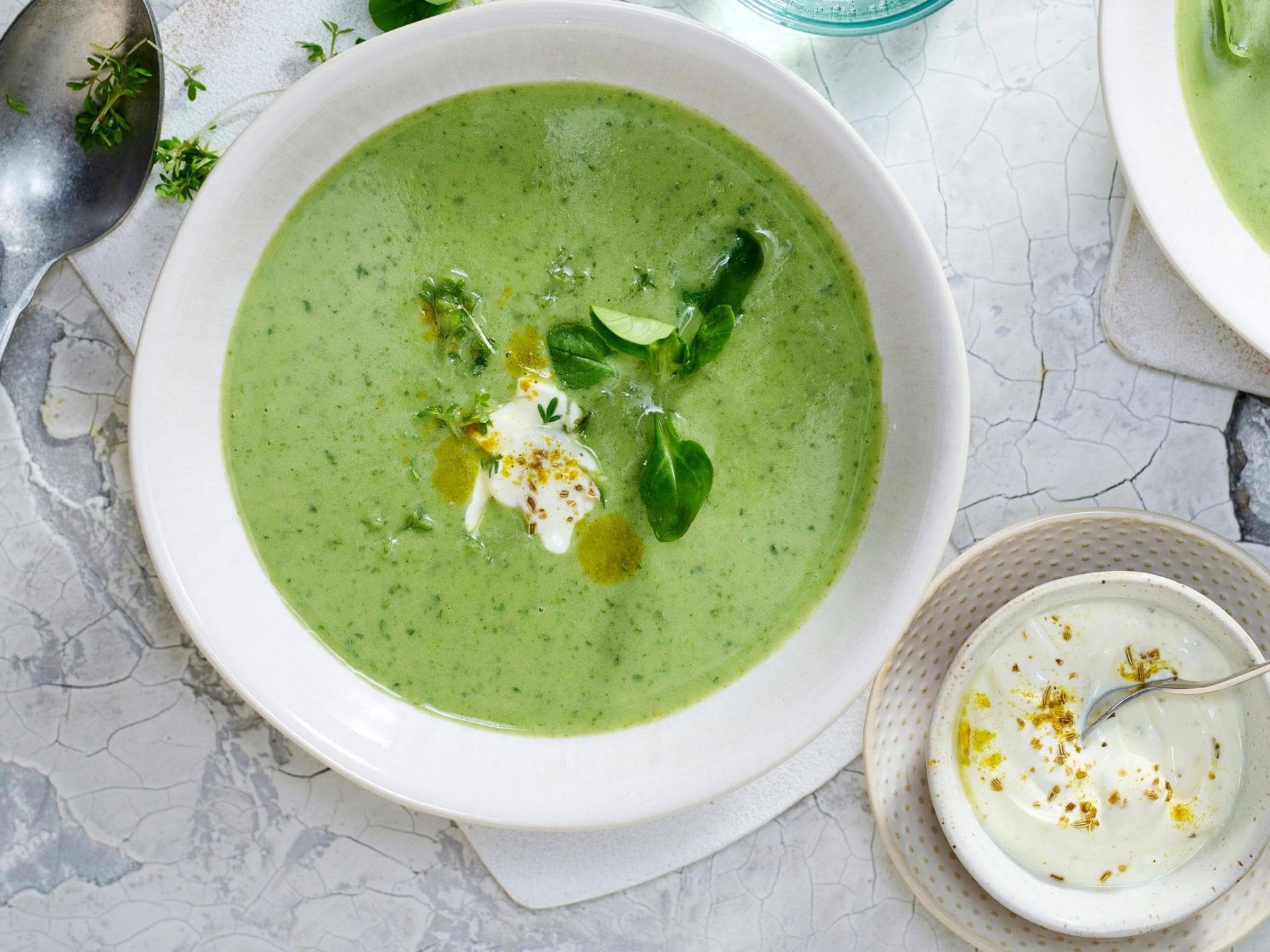 Kartoffel-Kräuter-Suppe Kartoffel-Kräuter-Suppe