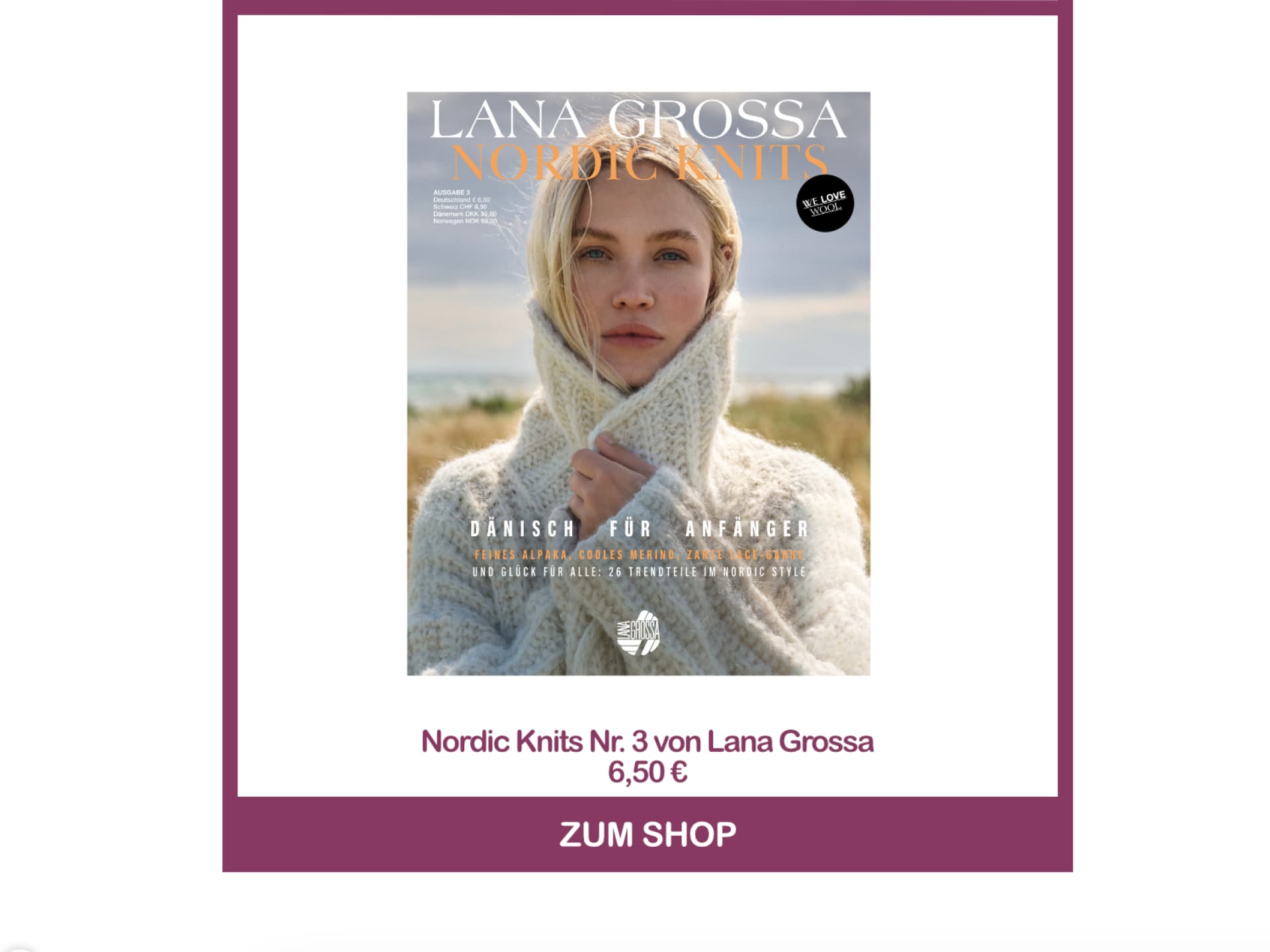 Lana Grossa Nordic Knits Nr. 3 Nordic Knits Nr. 3 von Lana Grossa