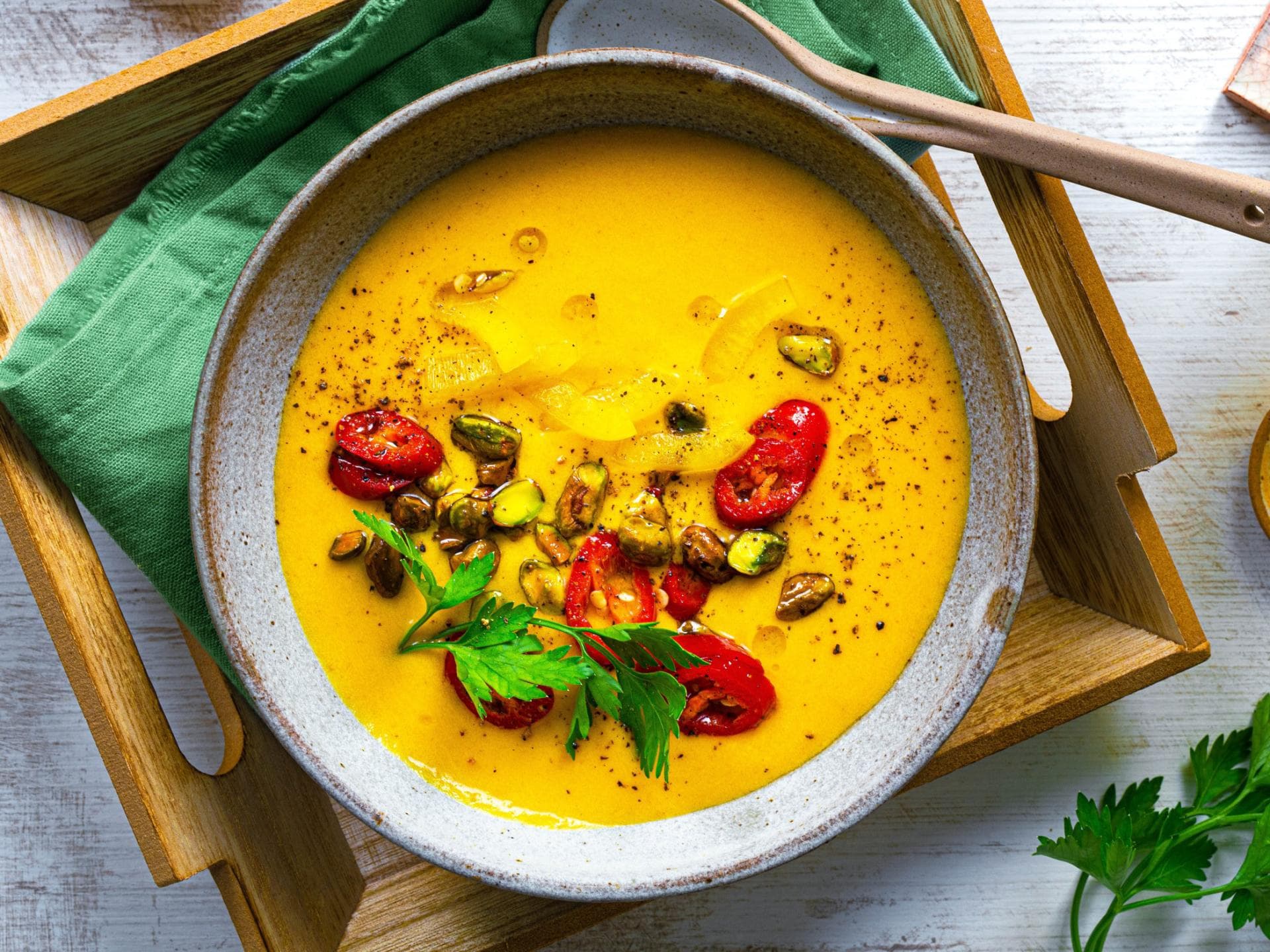 Paprika-Pastinaken-Suppe Paprika-Pastinaken-Suppe