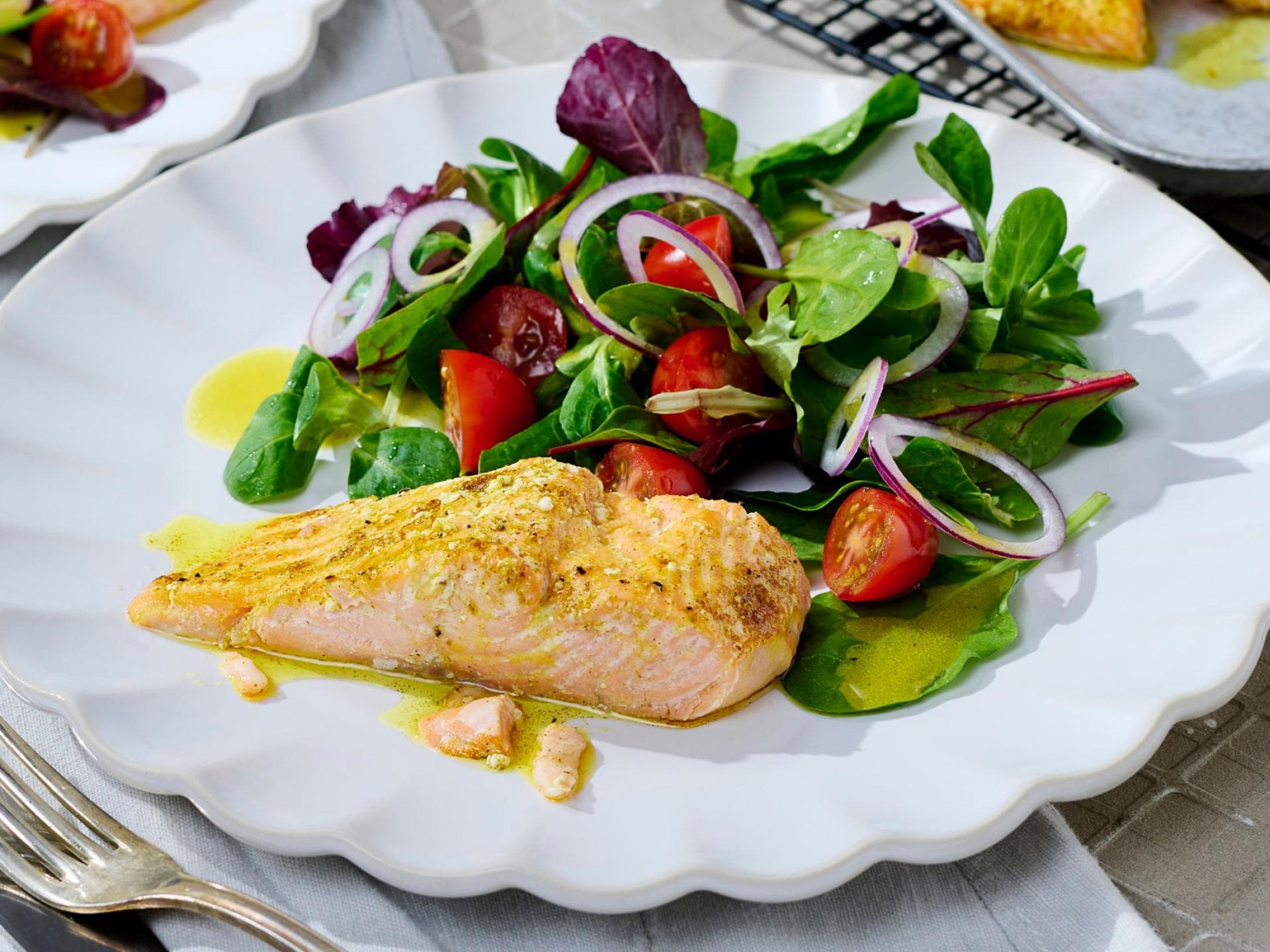 Lachs aus dem Airfryer Lachs aus dem Airfryer