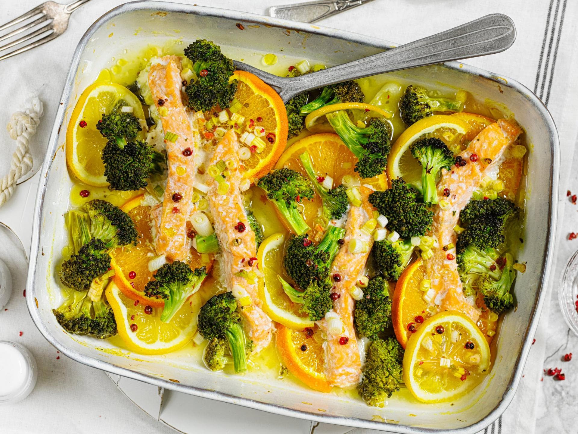 Lachs mit Orange Lachs mit Orange