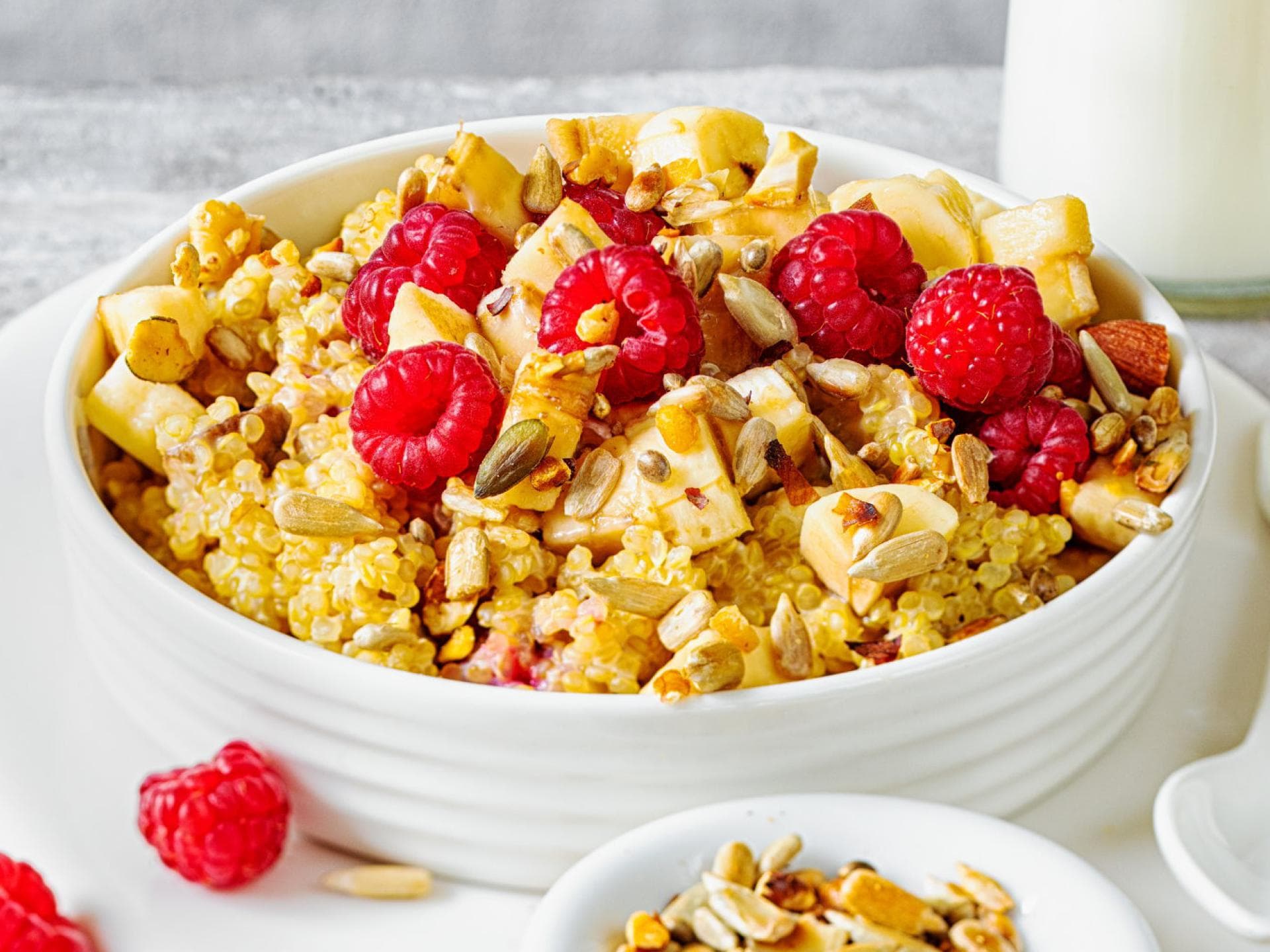 Quinoa-Porrdige Quinoa-Porrdige