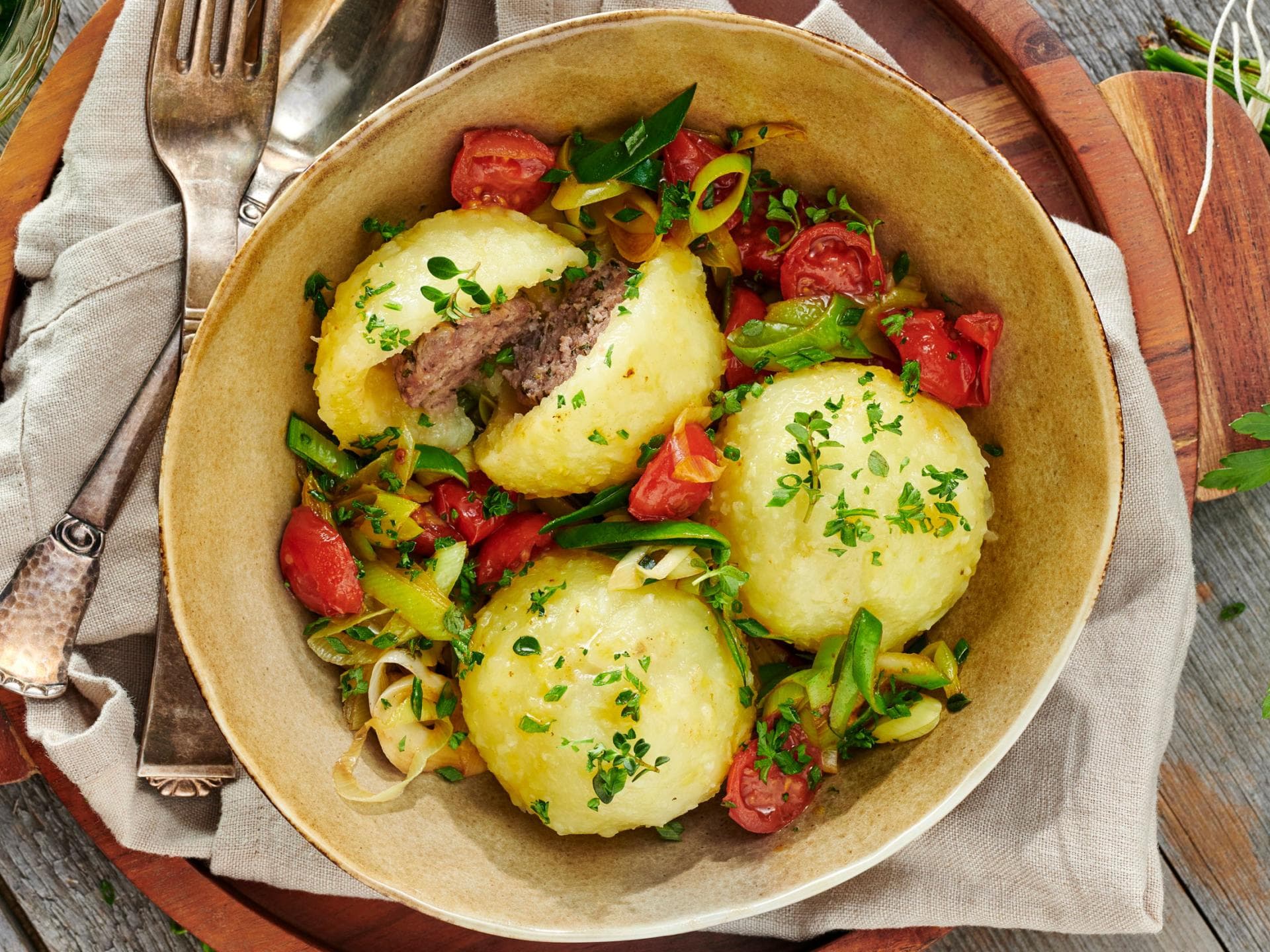 Schnelle Kartoffelknödel Schnelle Kartoffelknödel