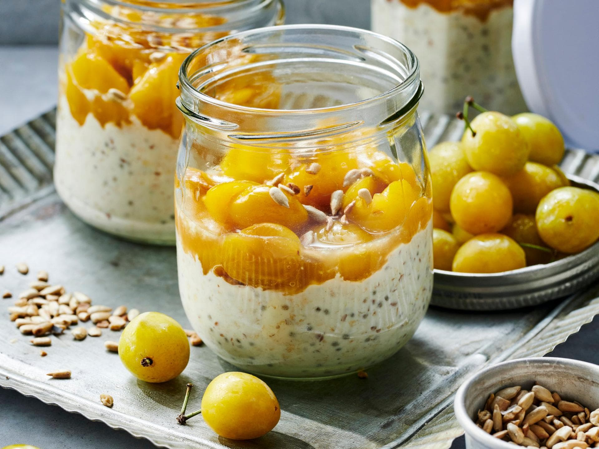 Vegane Overnight-Oats Vegane Overnight-Oats