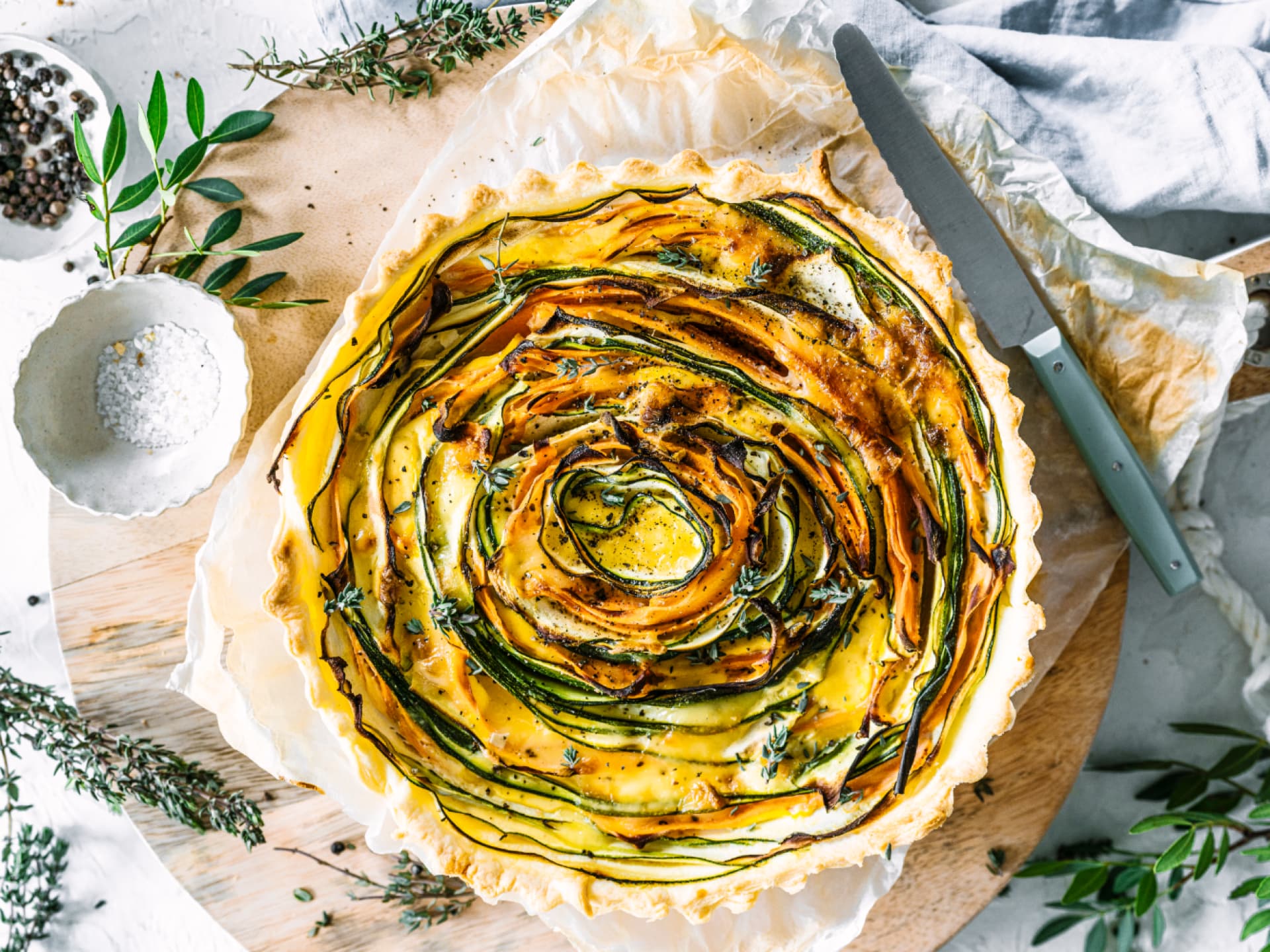 Bunte Gemüsetarte Bunte Gemüsetarte