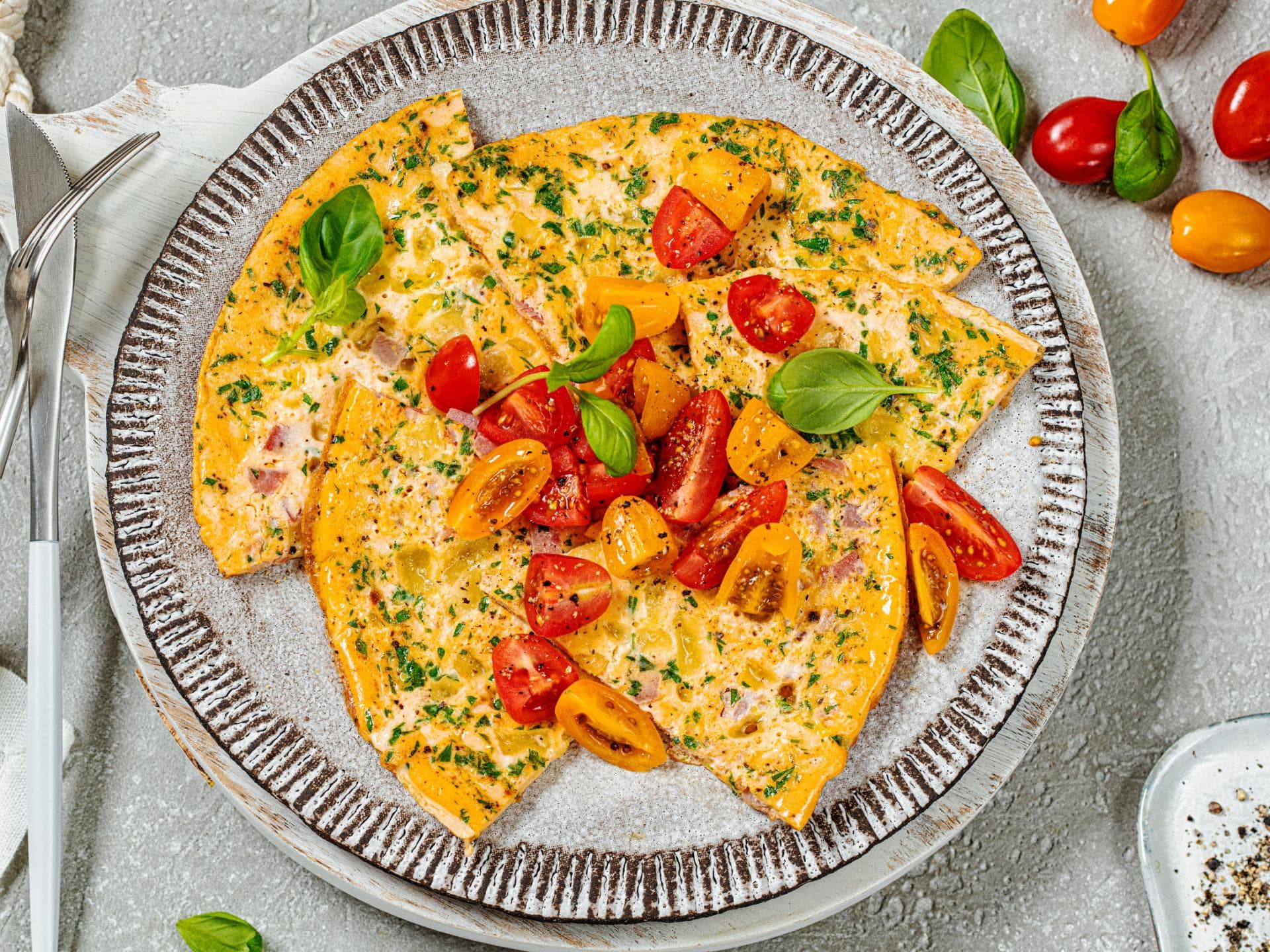 Frühstücks-Omelett Frühstücks-Omelett