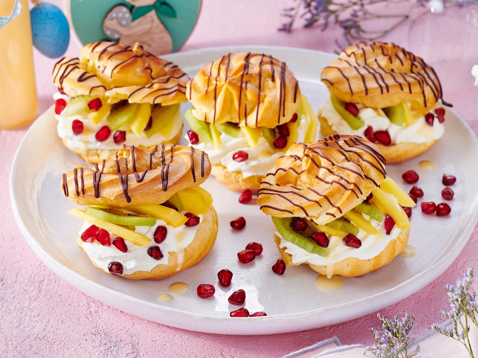 Gefüllte Windbeutel Gefüllte Windbeutel