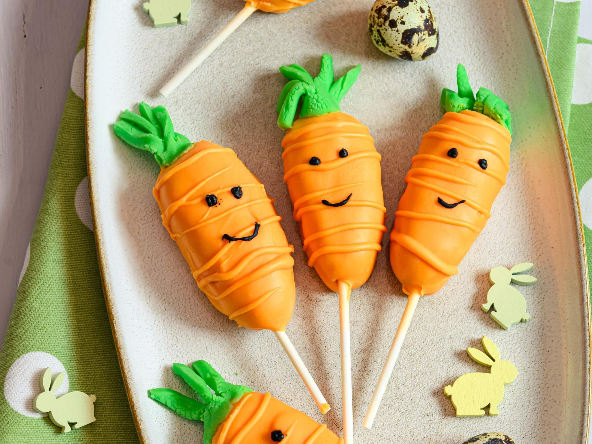 Möhren-Cake-Pops Möhren-Cake-Pops