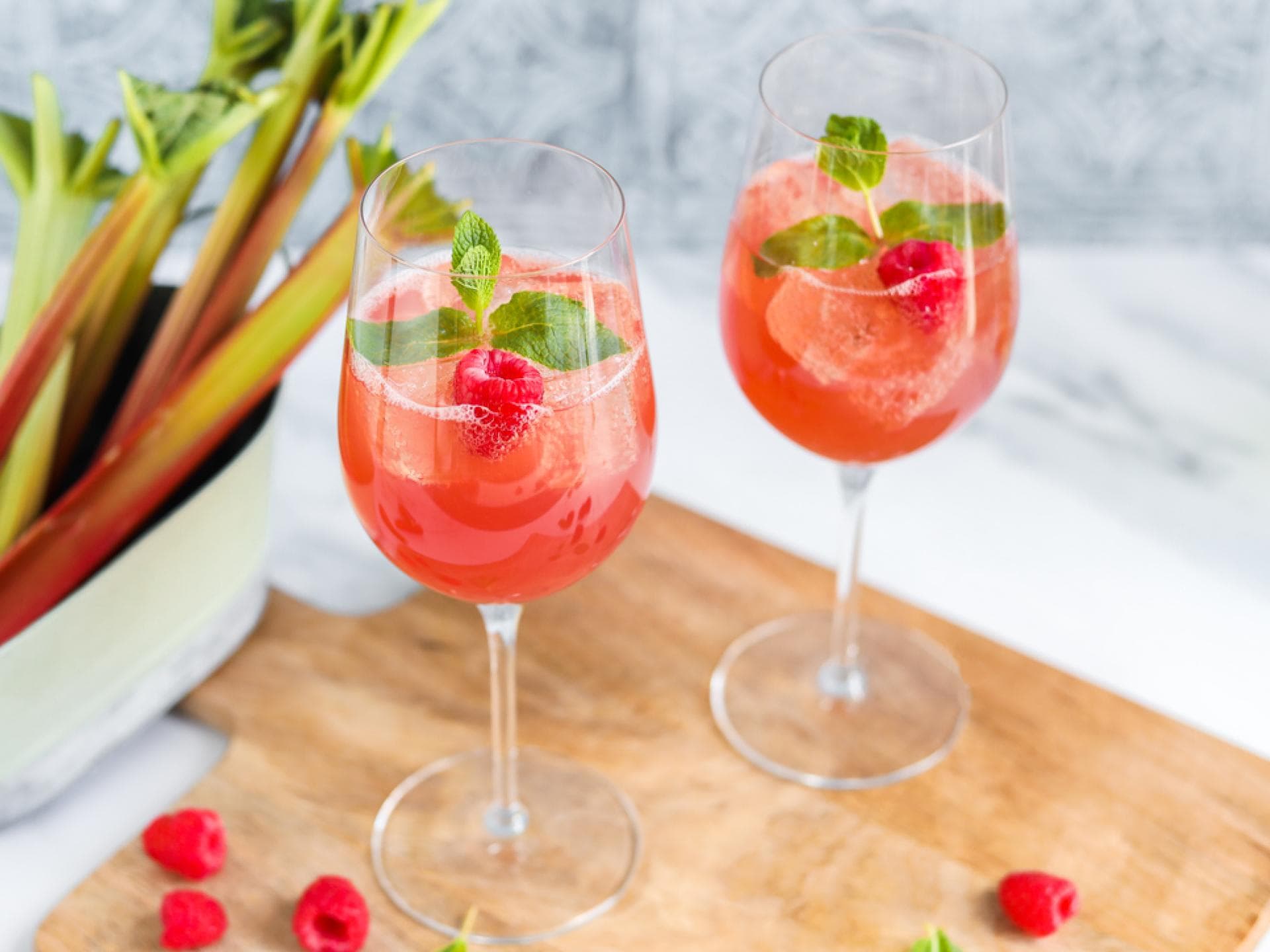 Rhabarber-Spritz Rhabarber-Spritz