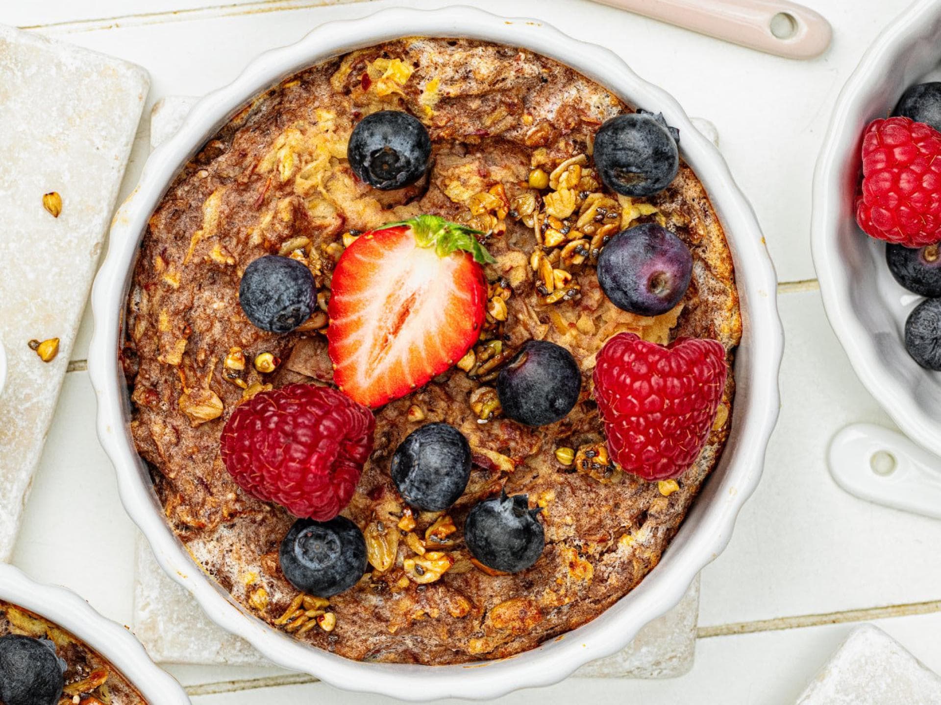 Gebackenes Oatmeal Gebackenes Oatmeal