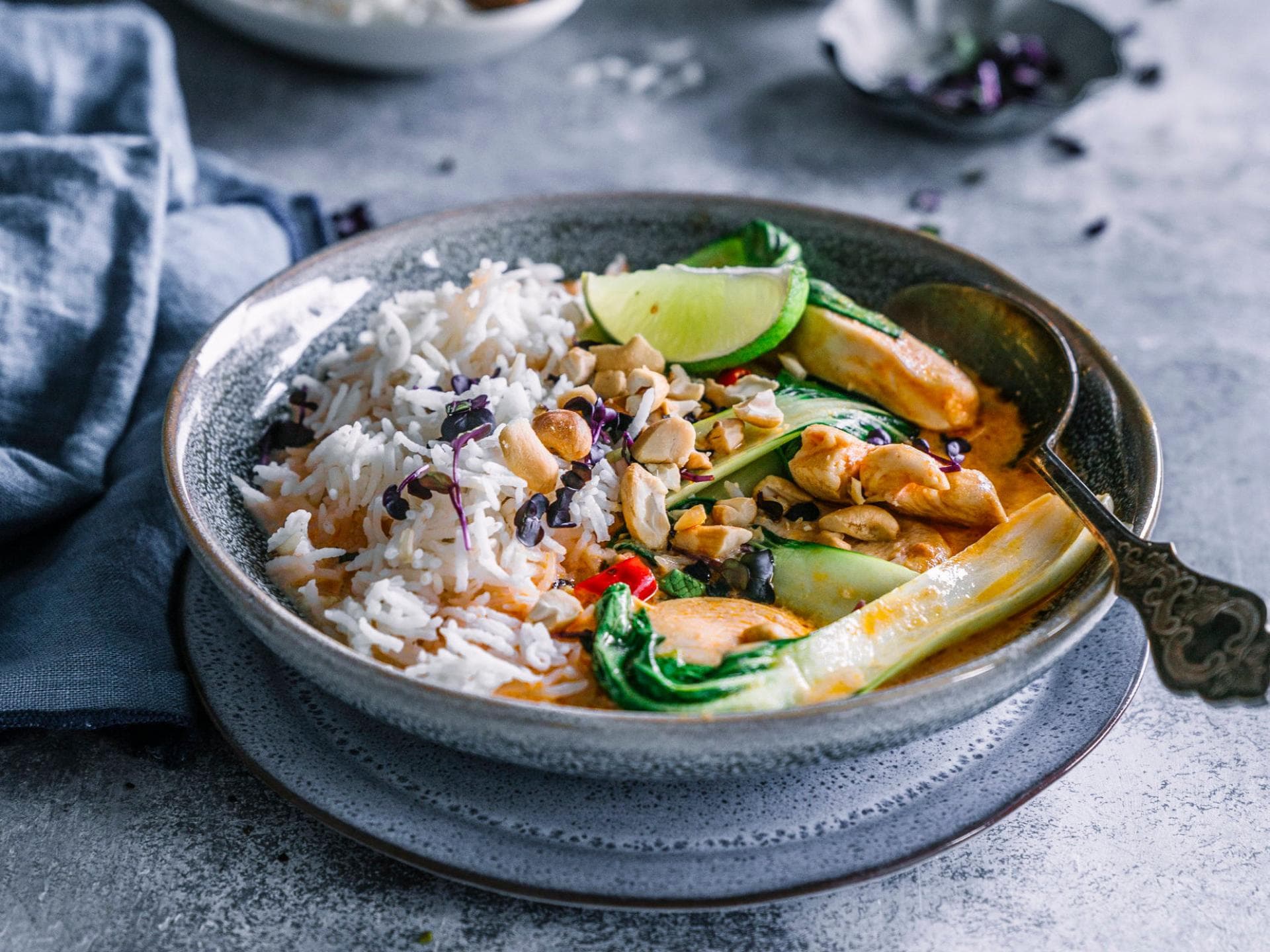 Rotes Hähnchen-Curry Rotes Hähnchen-Curry