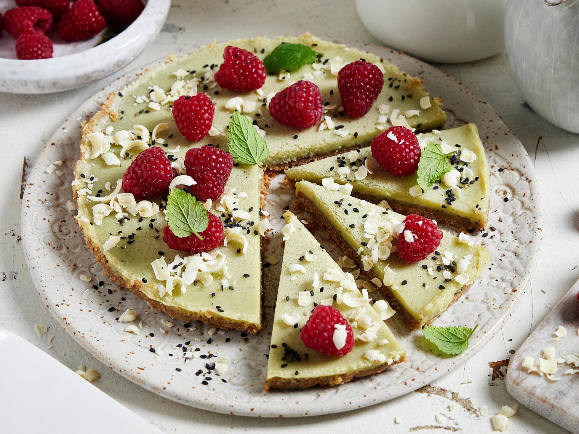 Matcha-Schokoladen-Tarte Matcha-Schokoladen-Tarte