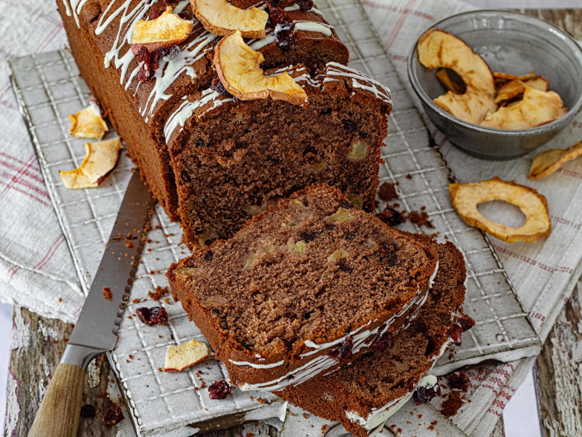 Apfel-Schokokuchen Apfel-Schokokuchen