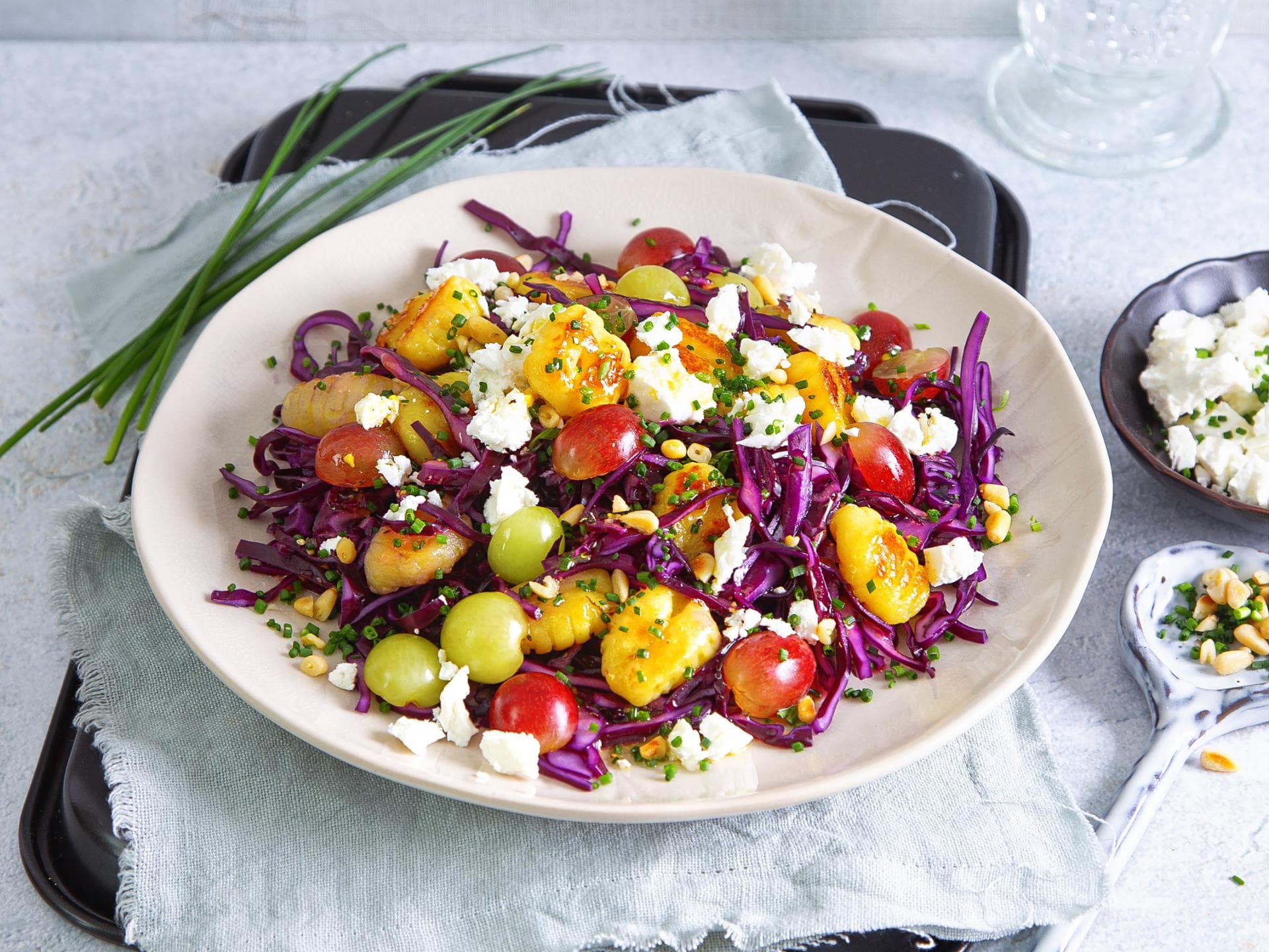 Gnocchi-Rotkohlsalat Gnocchi-Rotkohlsalat