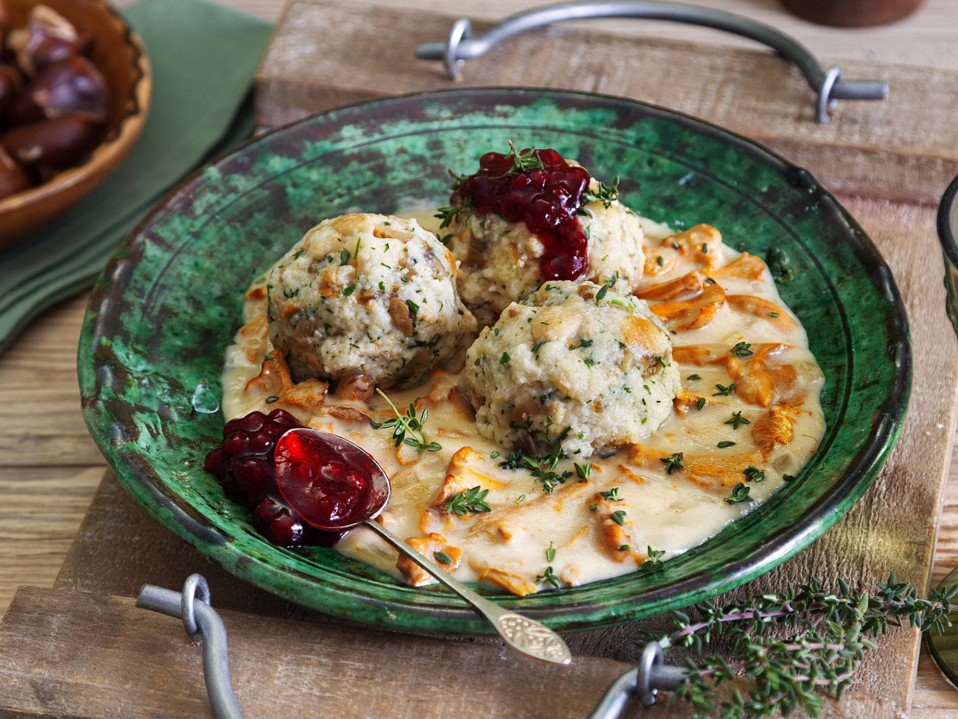 Kastanienknödel Kastanienknödel