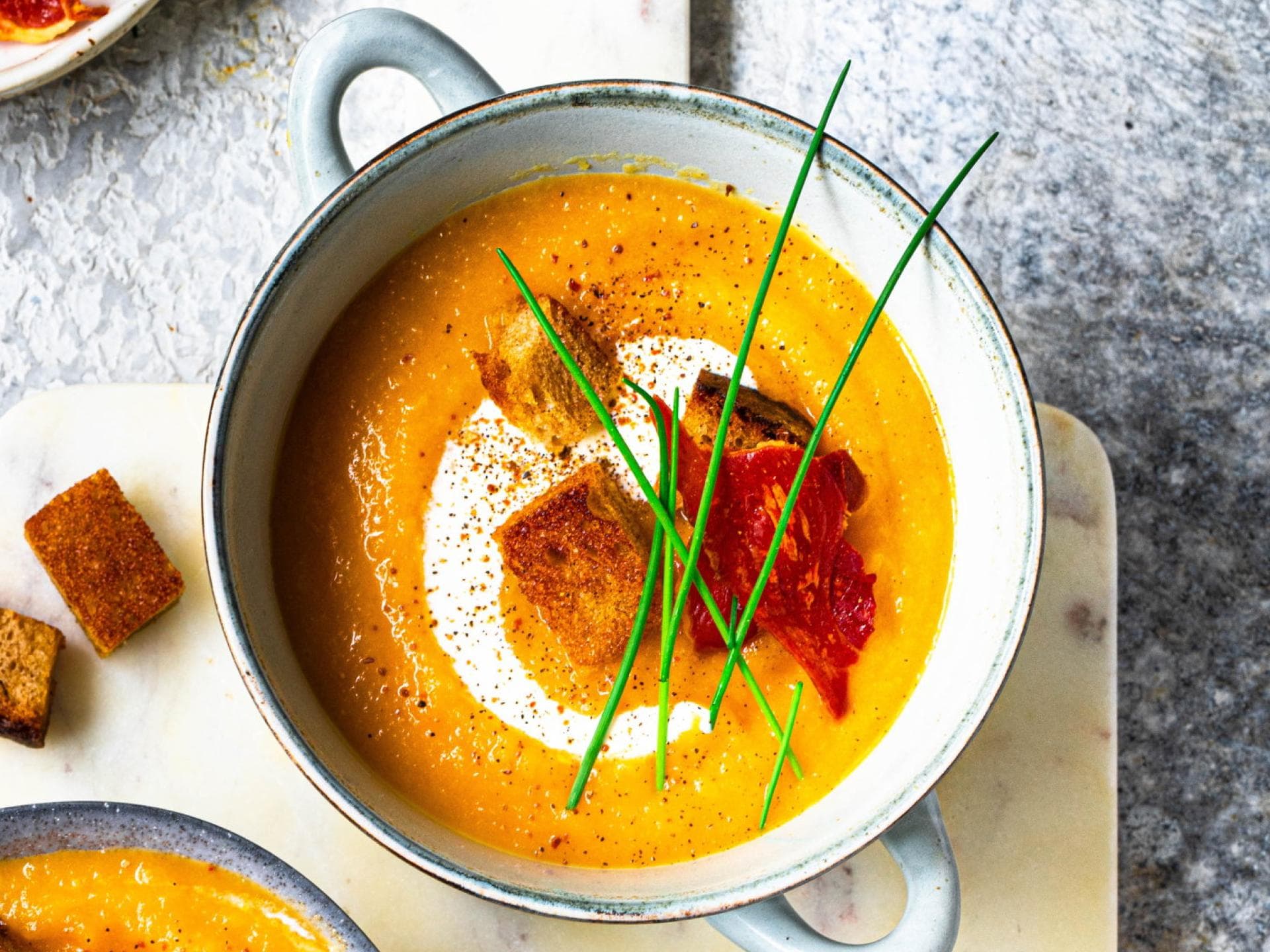 Steckrüben-Möhren-Suppe Steckrüben-Möhren-Suppe