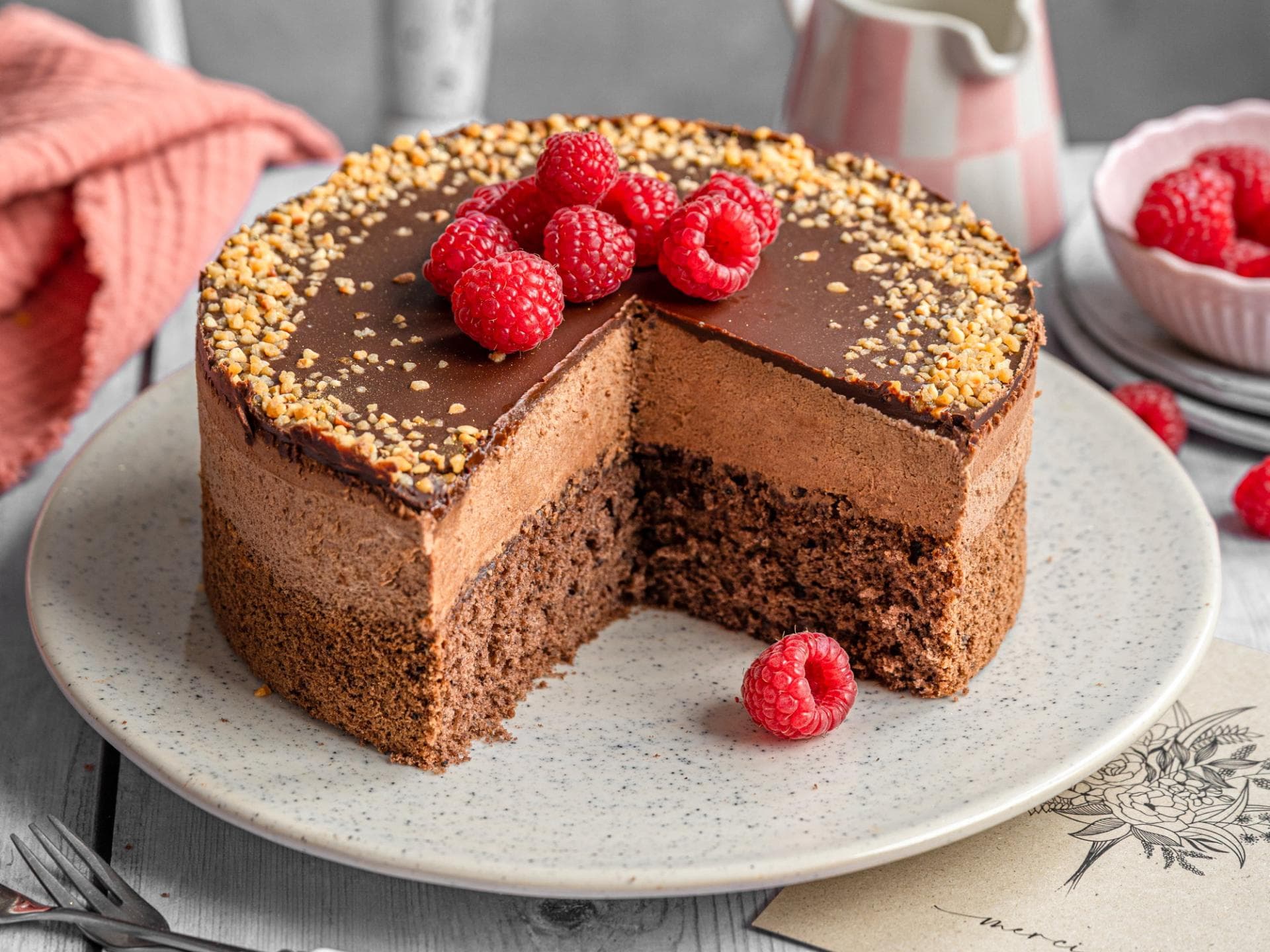Mousse-au-Chocolat-Torte Mousse-au-Chocolat-Torte