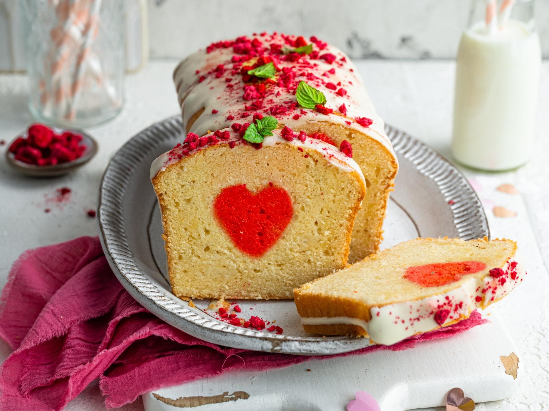 Kuchen mit Herz Kuchen mit Herz