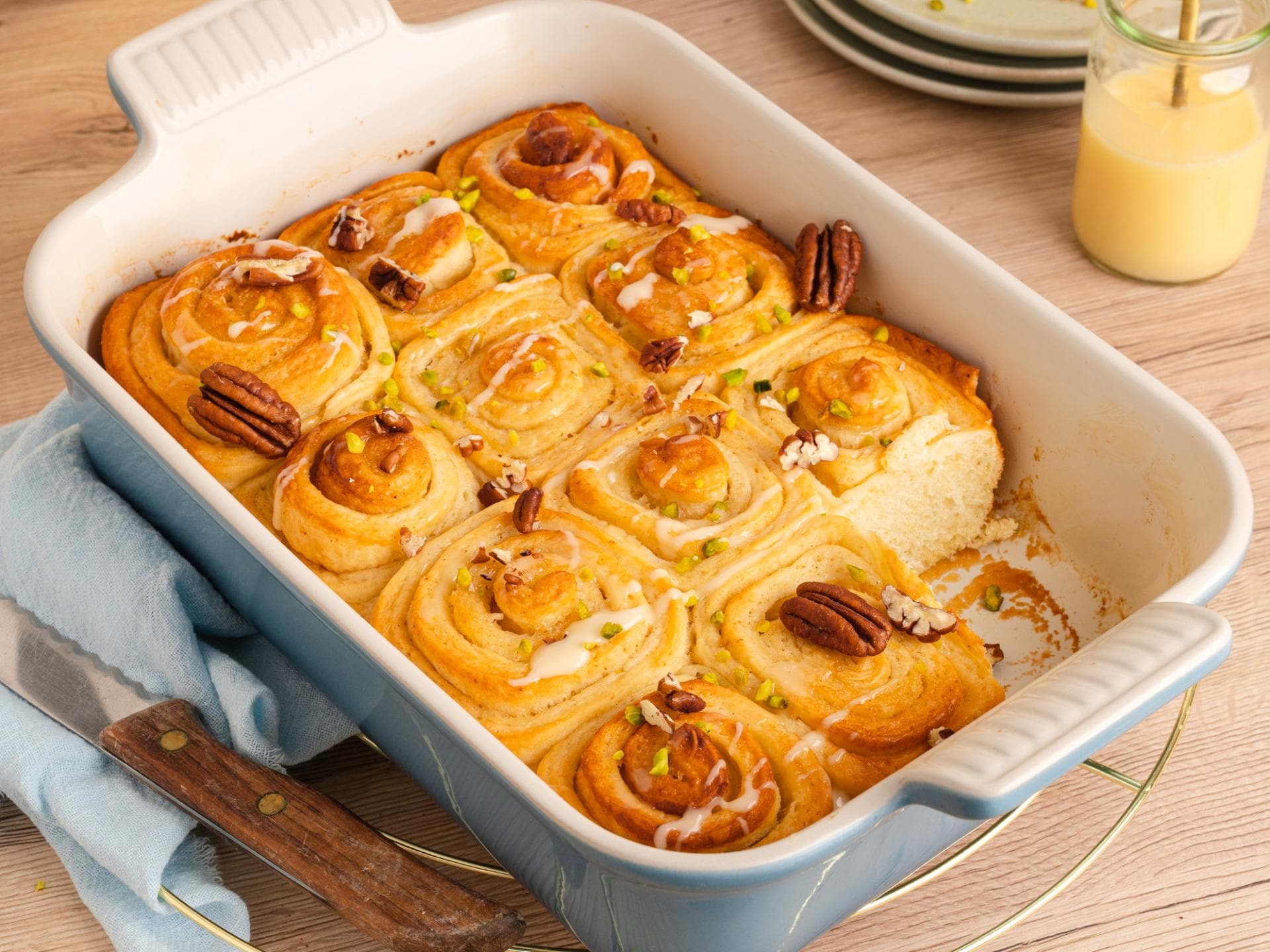 Eierlikör-Hefeschnecken Eierlikör-Hefeschnecken