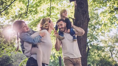 Glückliche Familie Glückliche Familie