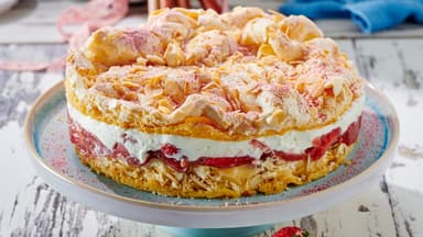 Rhabarber-Baiser-Torte Rhabarber-Baiser-Torte