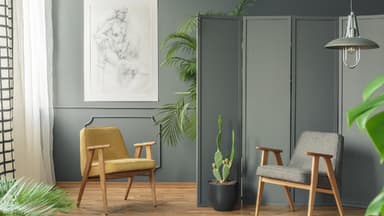 Raumteiler-Ideen für kleine Räume Raumteiler