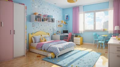 So beeinflusst die Einrichtung des Kinderzimmers die Entwicklung von Kindern Eingerichtetes Kinderzimmer