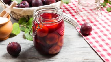 Pflaumen einkochen Pflaumen einkochen
