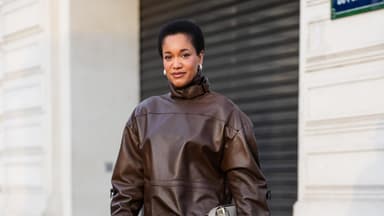 Kleider-Trends für 2026 Lederkleider Streetstyle