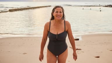 Badeanzüge, die den Bauch kaschieren Badeanzüge, die den Bauch kaschieren