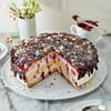 Frischkäsetorte mit Blaubeeren Frischkäsetorte mit Blaubeeren