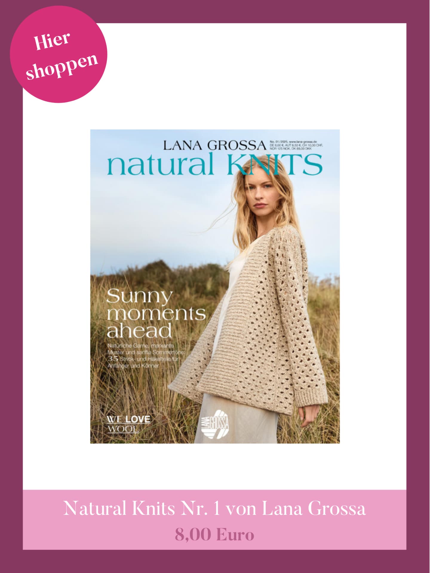 Lana Grossa Natural Knits Nr. 1 Natural Knits Nr. 1 von Lana Grossa