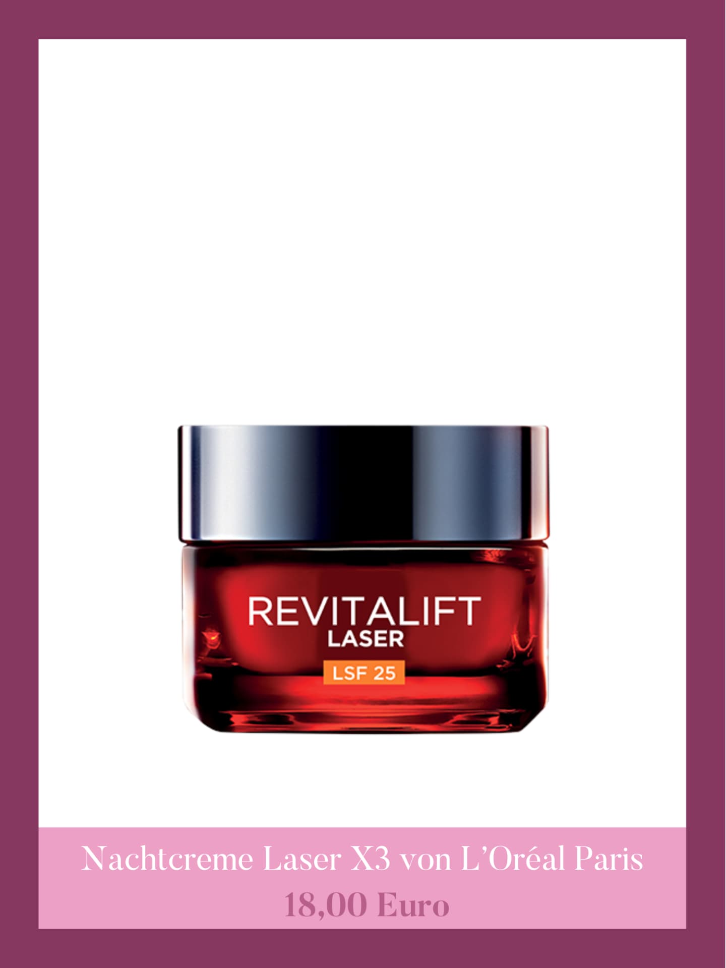 Revitalift Laser x3 Tagescreme von L'Oréal Paris Retinol Rossmann - Revitalift Laser x3 Tagescreme von L'Oréal Paris