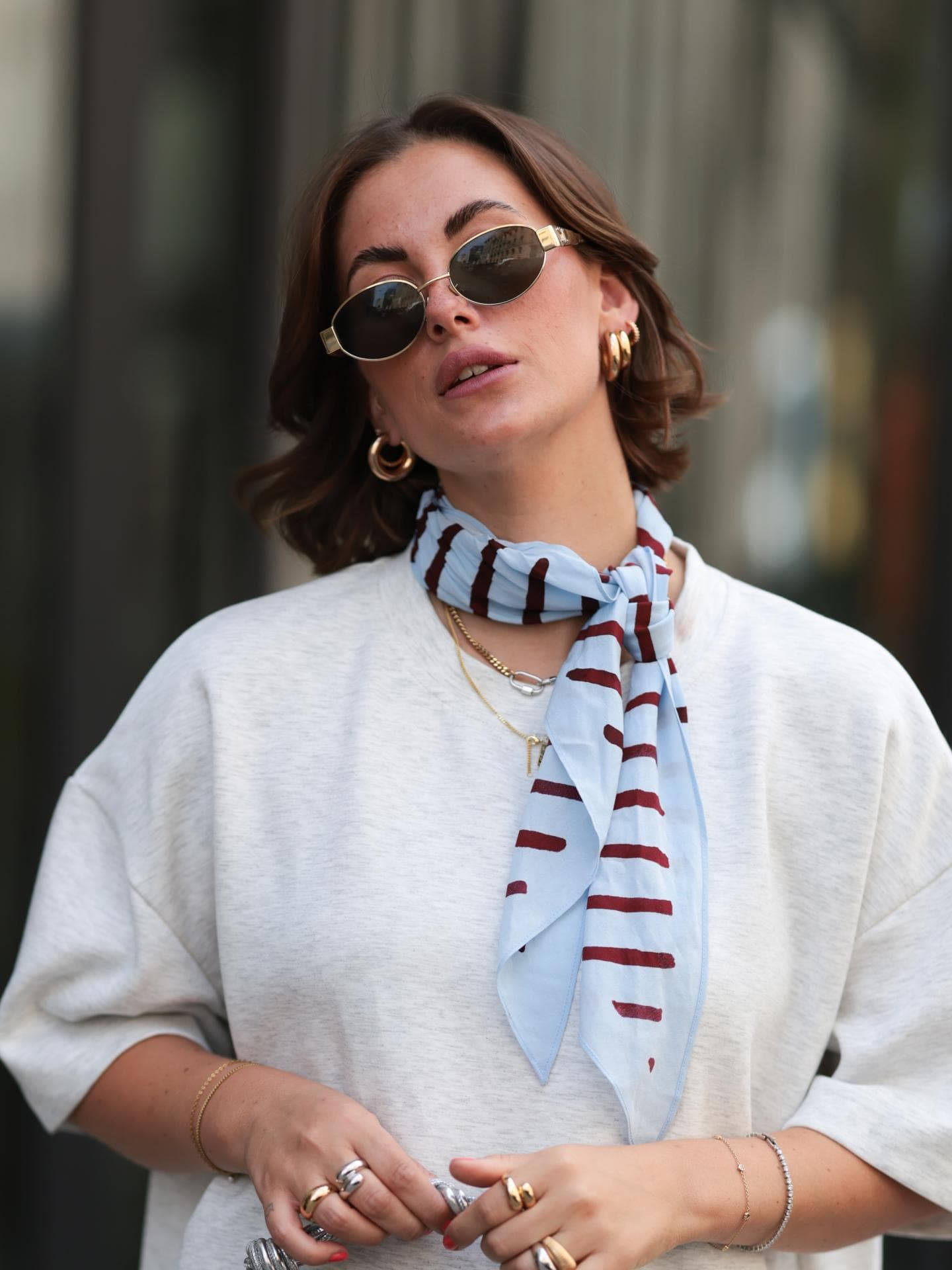 Bandana binden Bandana als Halstuch binden