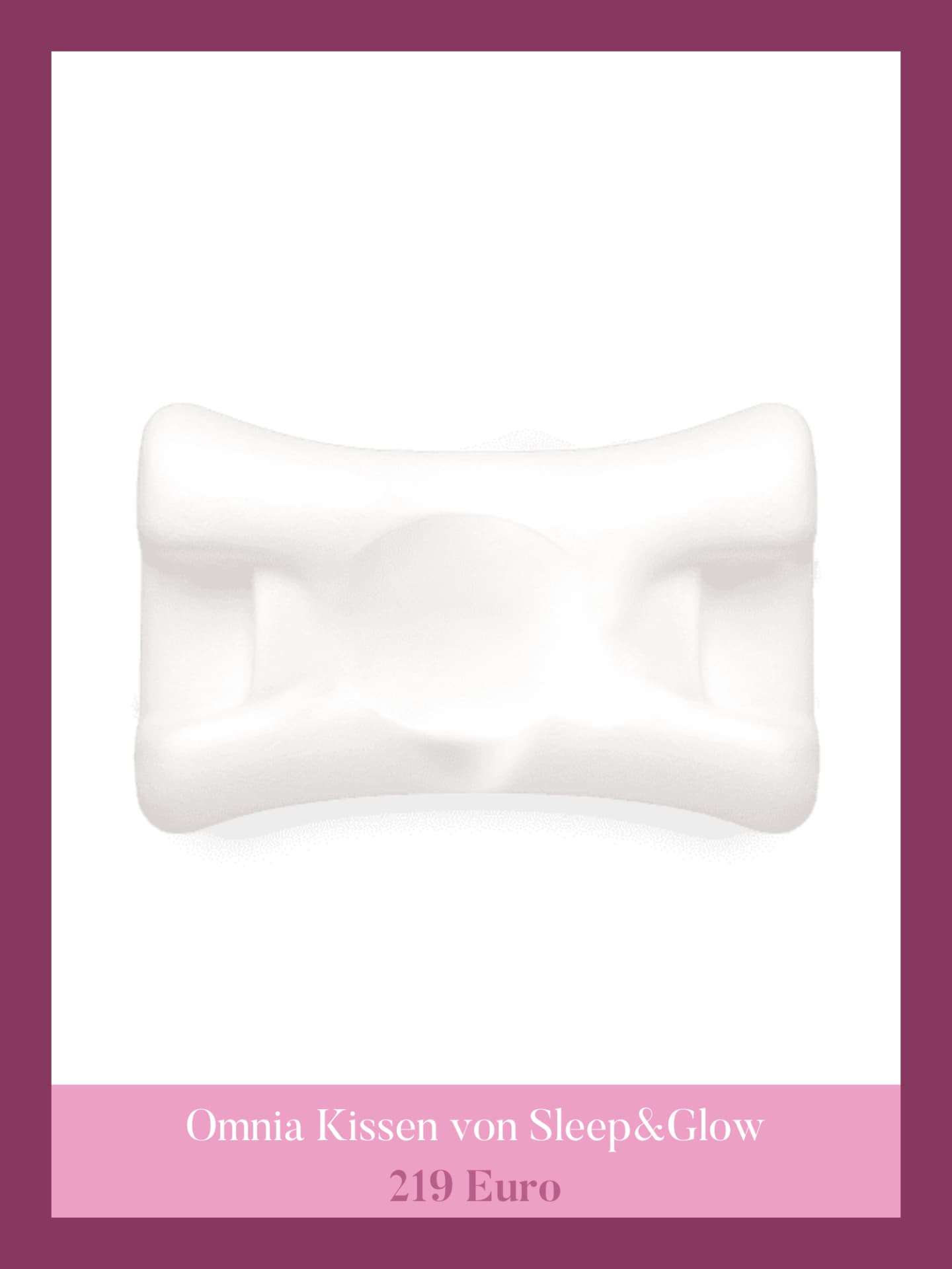 Das Omnia Kissen von Sleep and Glow Sleep and Glow Kissen Omnia