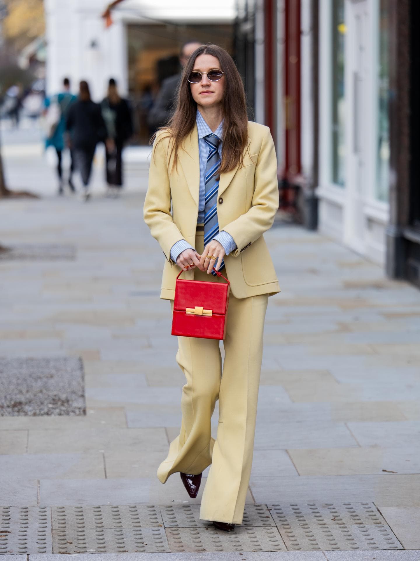 Pastellgelb und Blau Pastellgelb und Blau