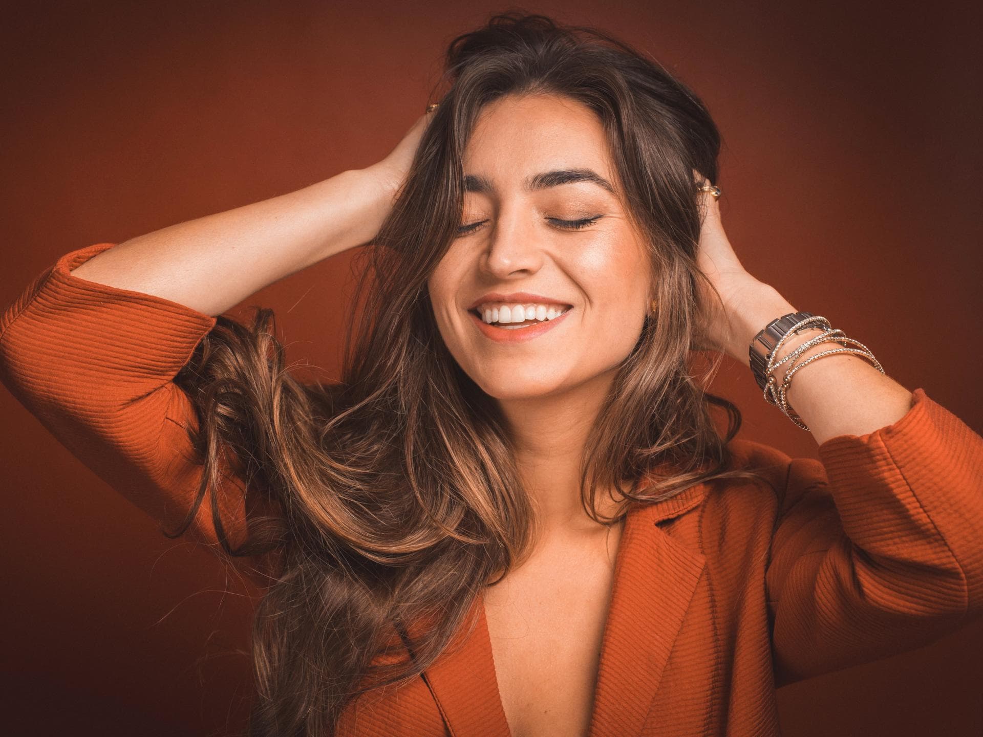 60/180-Regel Gepflegte Haare