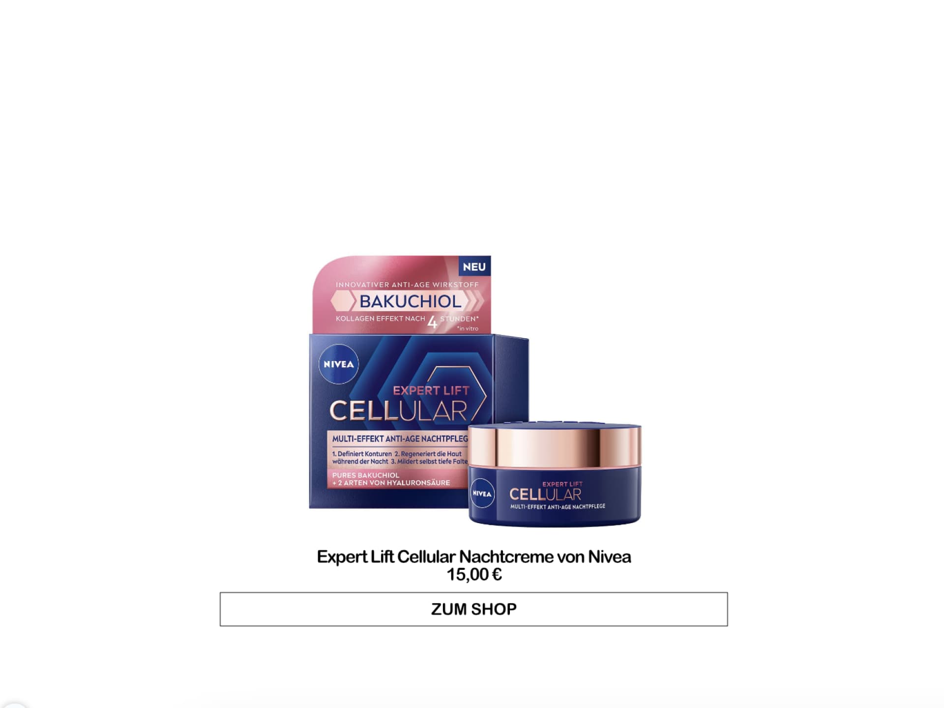 Expert Lift Cellular Nachtcreme Nivea Expert Lift Cellular Nachtcreme Nivea