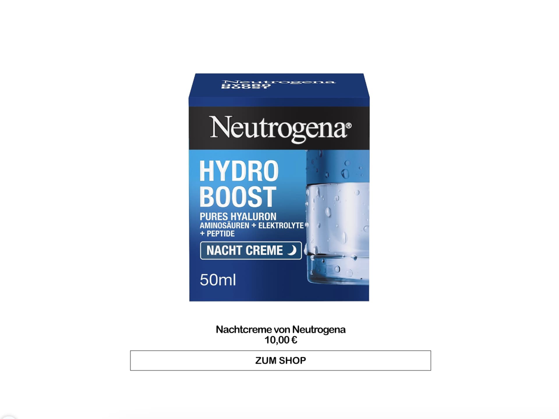 Nachtcreme von Neutrogena Nachtcreme von Neutrogena