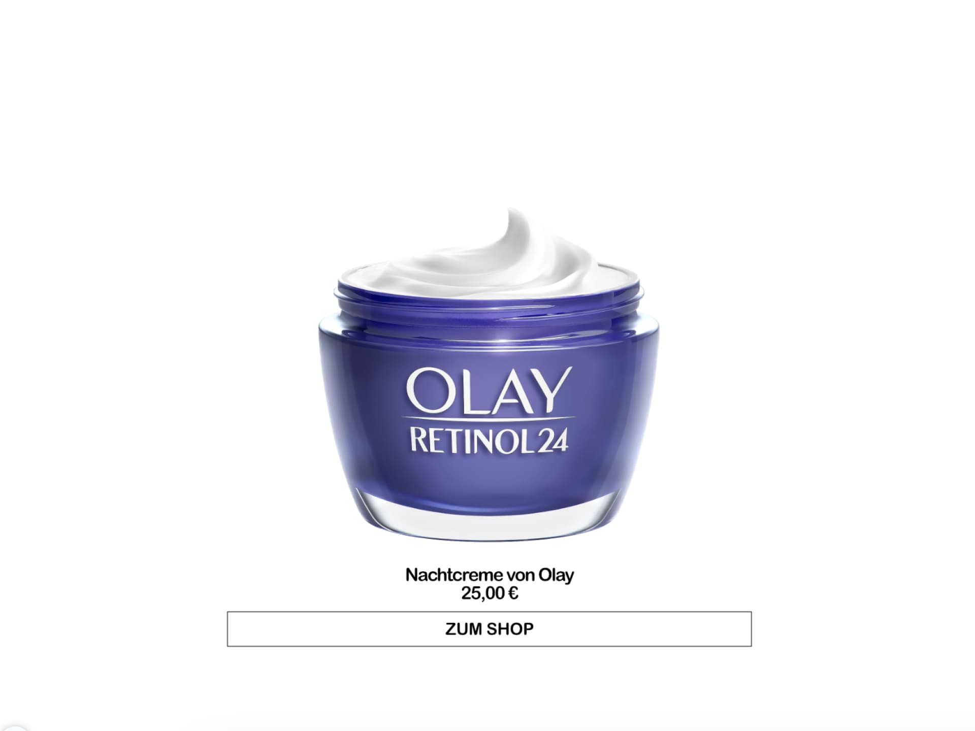 Nachtcreme von Olay Nachtcreme von Olay