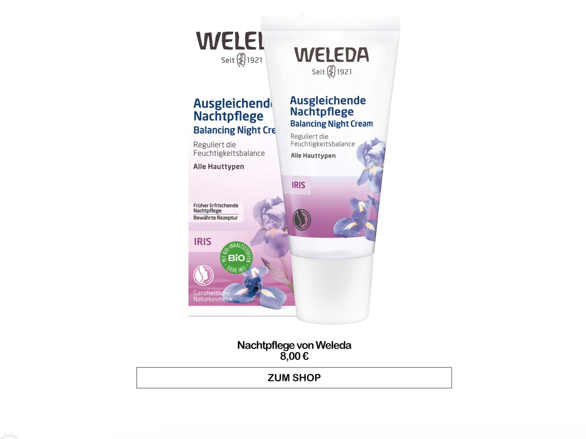 Nachtcreme von Weleda Nachtcreme von Weleda