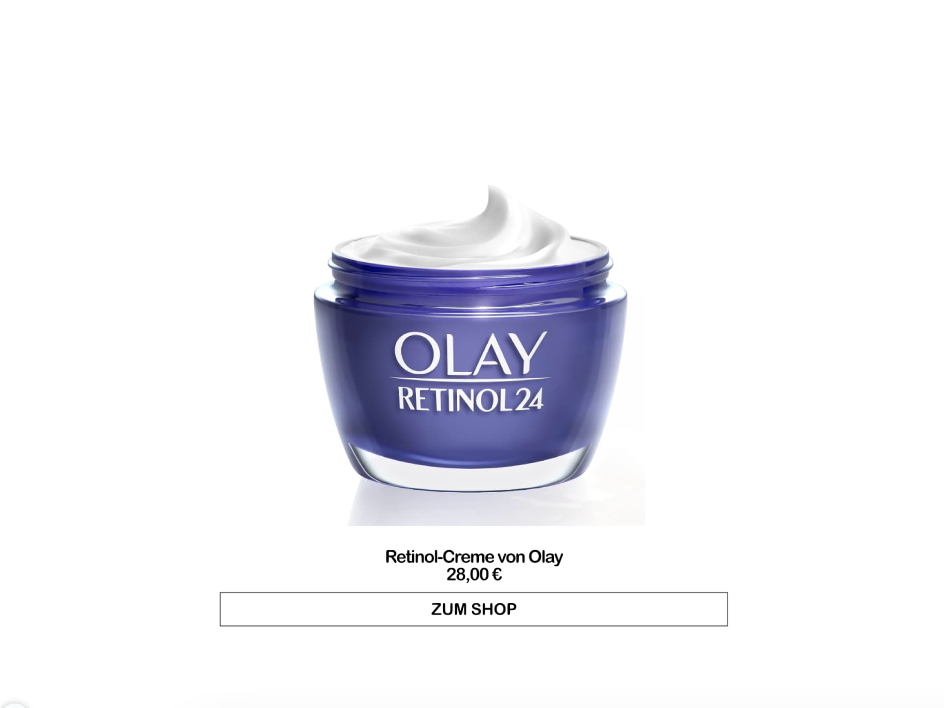 Retinol-Creme von Rossmann Retinol-Creme von Rossmann