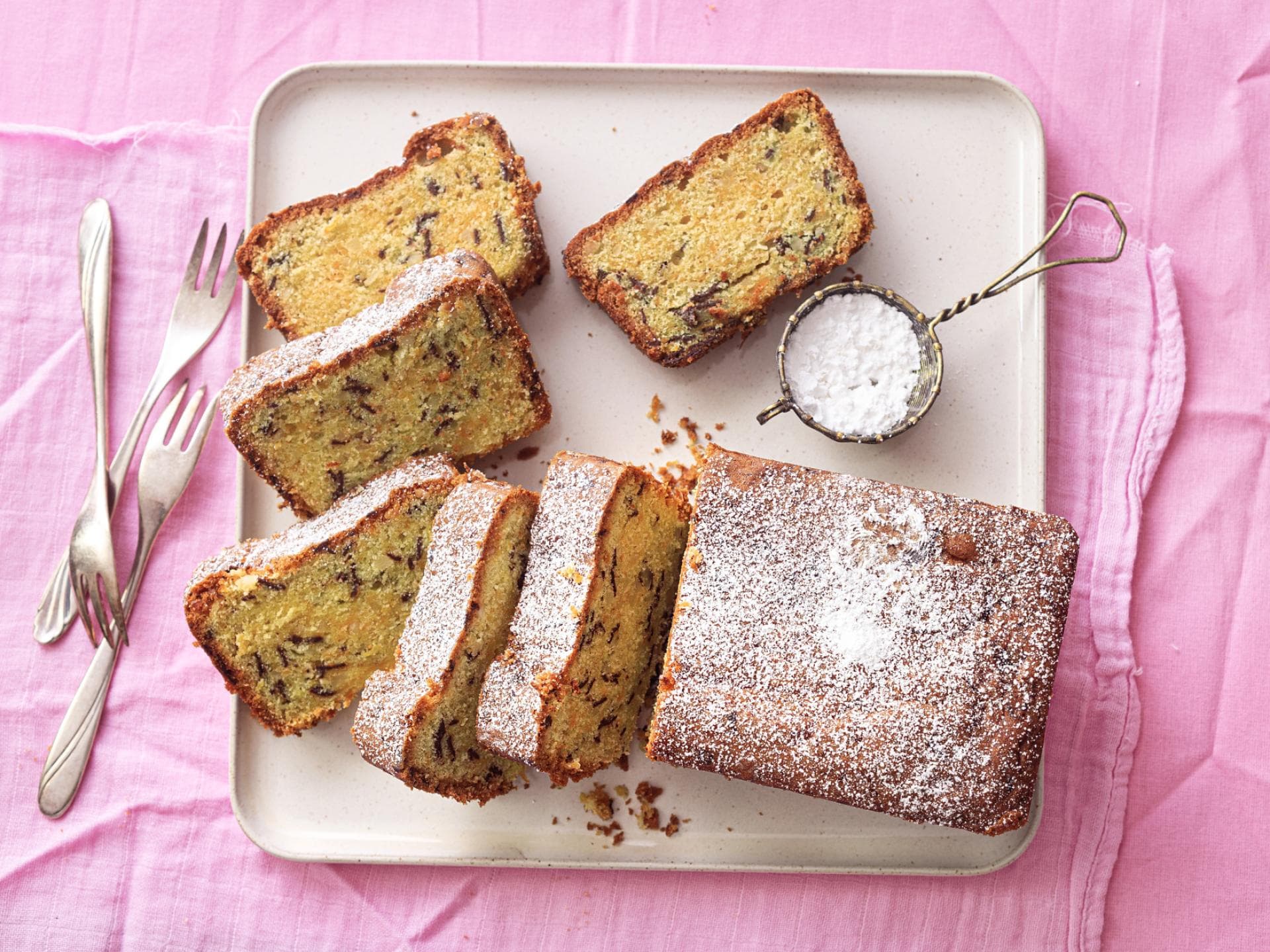 Osterkuchen Apfel-Schokokuchen